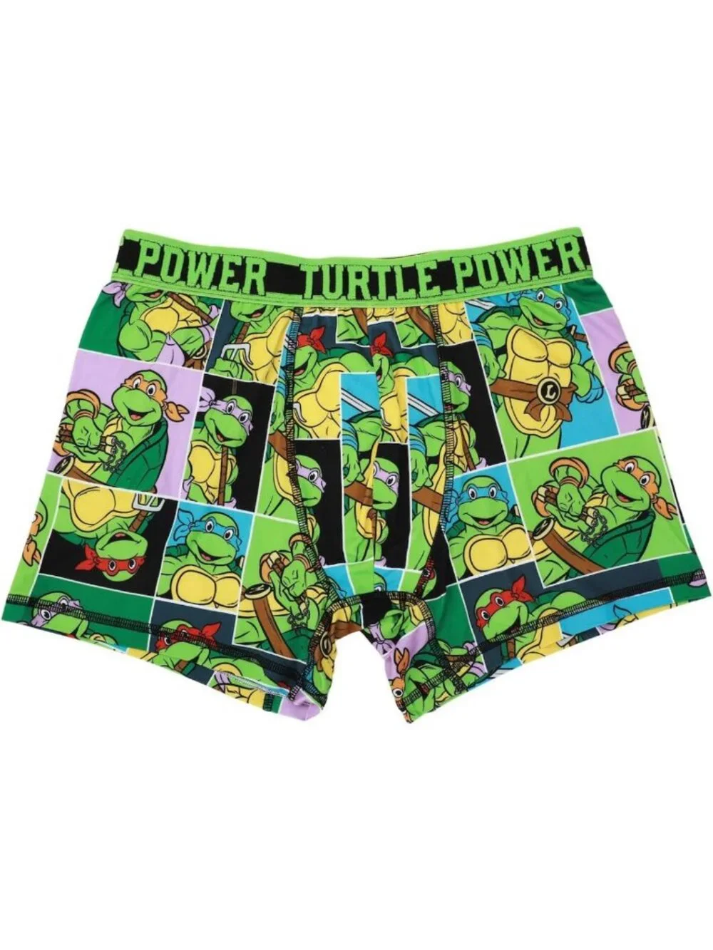3-Pack Men's Boxer Briefs with Teenage Mutant Ninja Turtles Character Prints